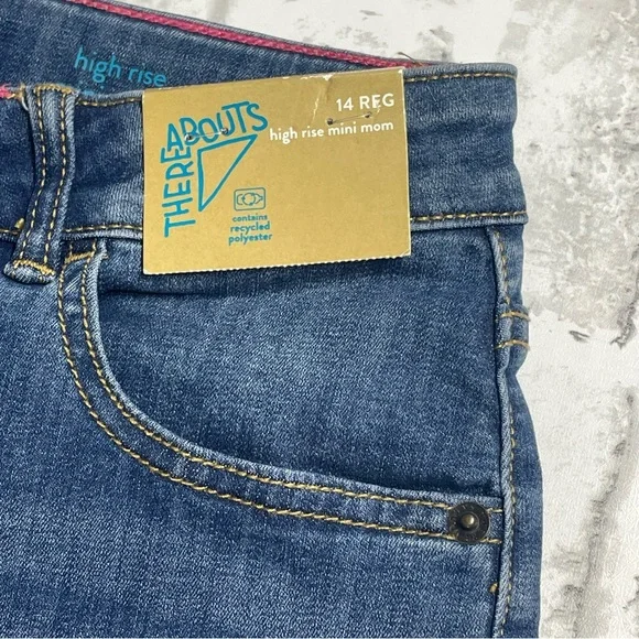 There Abouts Women’s Jeans high rise mini mom jeans. Size 14R. New with tags. - Picture 2 of 14